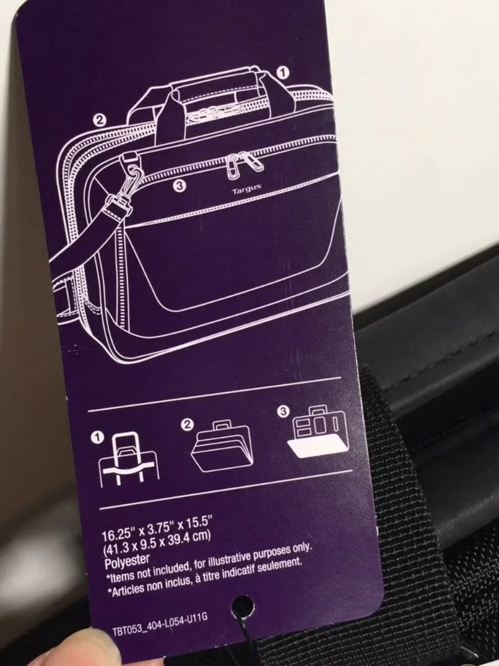 Targus CityLite Black Laptop Case Briefcase
